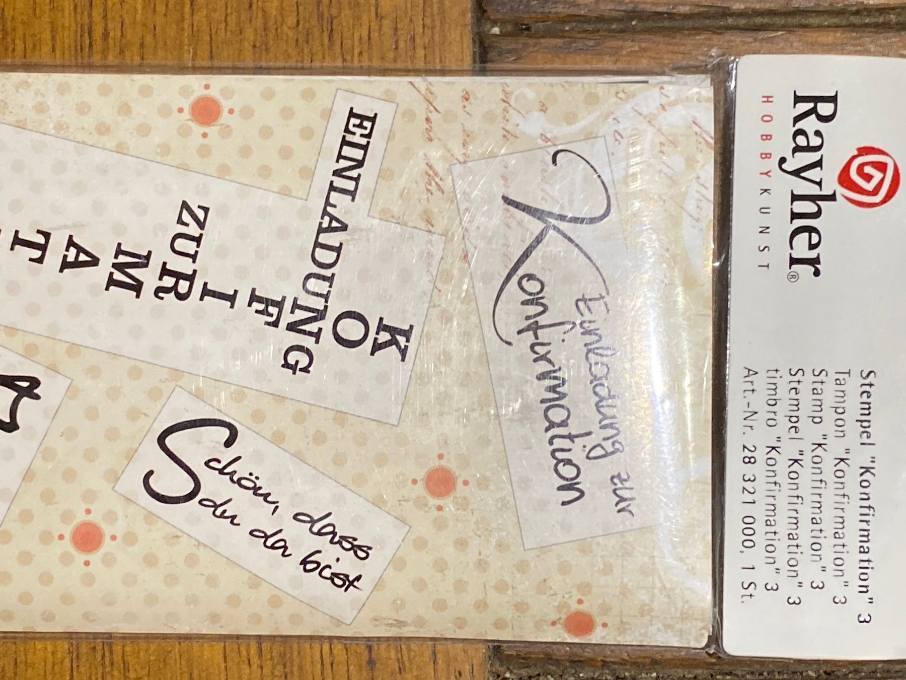 Timbri: tampon stempel – Nuovo e nell'imballaggio originale da Lajoux JU venduto da Briard0 3
