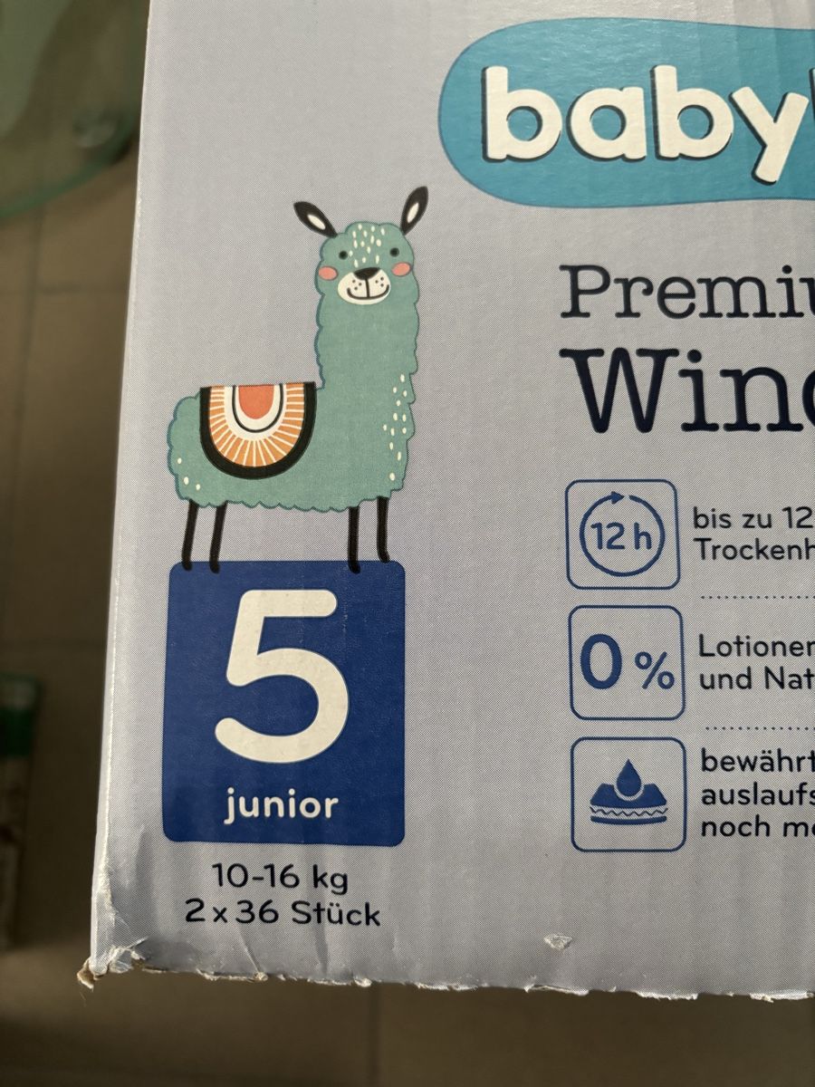 Windeleimer & Windeln: Babylove Premium Windeln 6x72Pack – Neu (gemäss Beschreibung) aus Obergösgen von File75 3