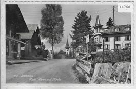Sigriswil - Hotel Bären und Kirche