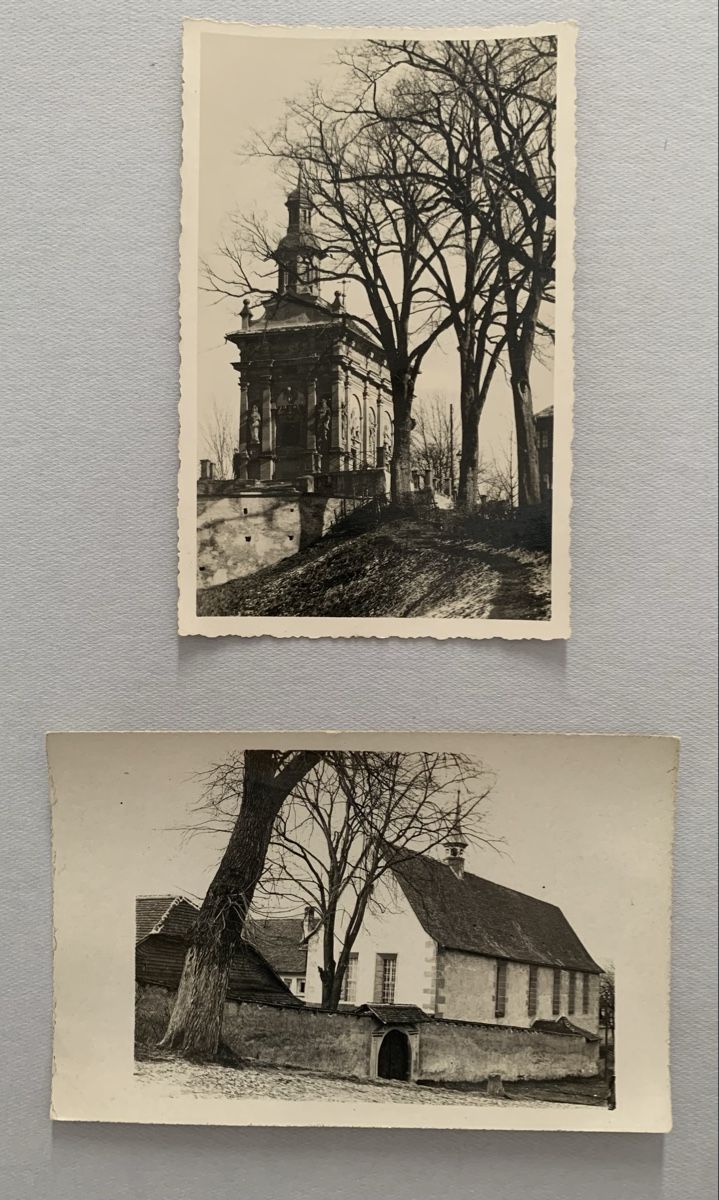 Cartoline postali: Ansichtskarten Schweiz - Fribourg, Loreto-Kapelle & Montorge – Usato da Düdingen venduto da polytropon_5