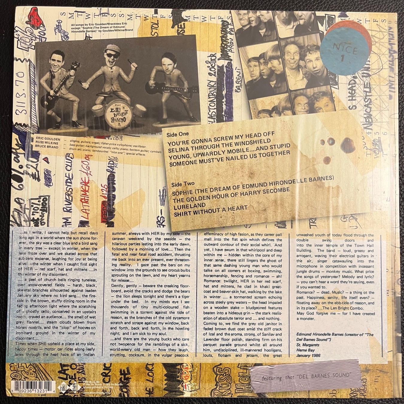 Dischi in vinile: Len Bright Combo - Wreckless Eric presents the  - Vinyl LP – Usato da Lenzburg venduto da sch_lml8 1