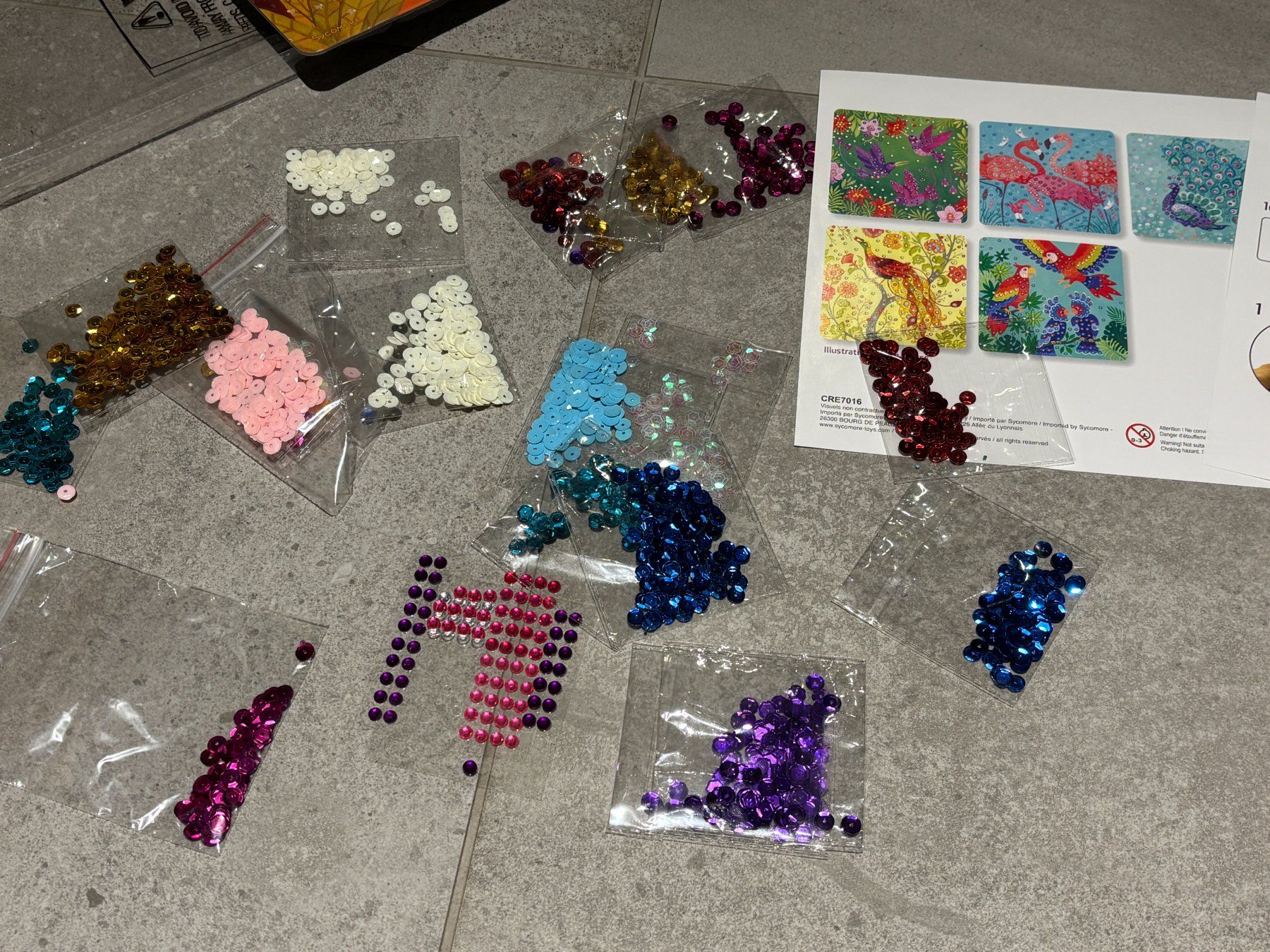 Kit bricolage: Sycomore Stick & Fun tableaux sequins bricolage DIY – Usato da Salvenach venduto da gwenwywar 3