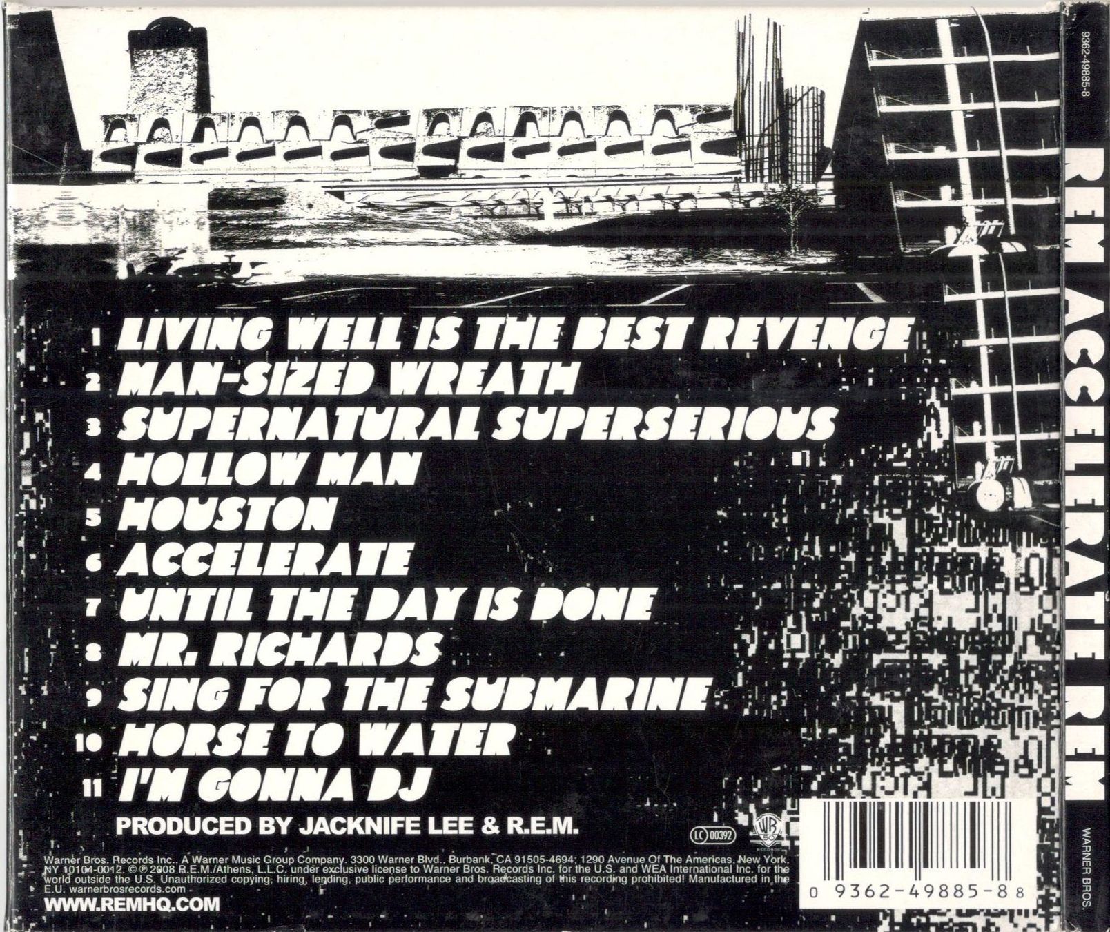 CD: R.E.M. - Accelerate CD (1988) Top Zustand! – Usato da St. Margarethen TG venduto da ursk10 1