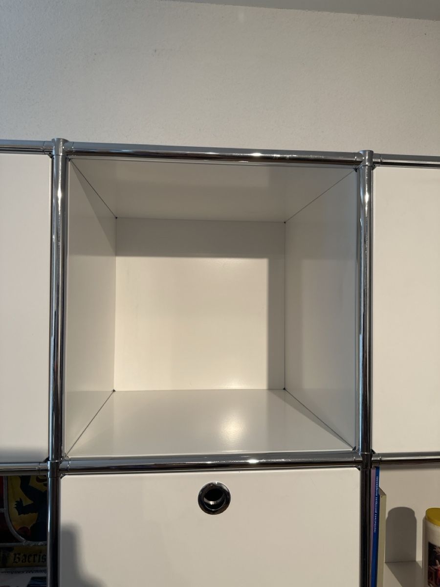 System4 Scaffali: Système d'étagères modulable blanc System4/Quadro – Usato da Murten venduto da jbaeris 3
