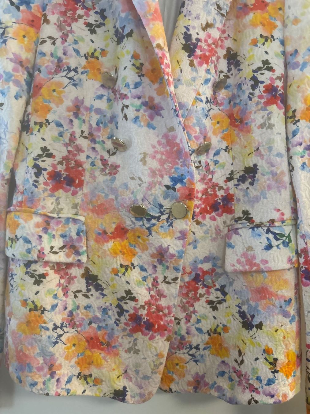 Zara Jacken: Blazer mit Blumenmuster - Zara - Gr. S - neuwertig – Neu (gemäss Beschreibung) aus Brügg BE von doppelrittberger 2