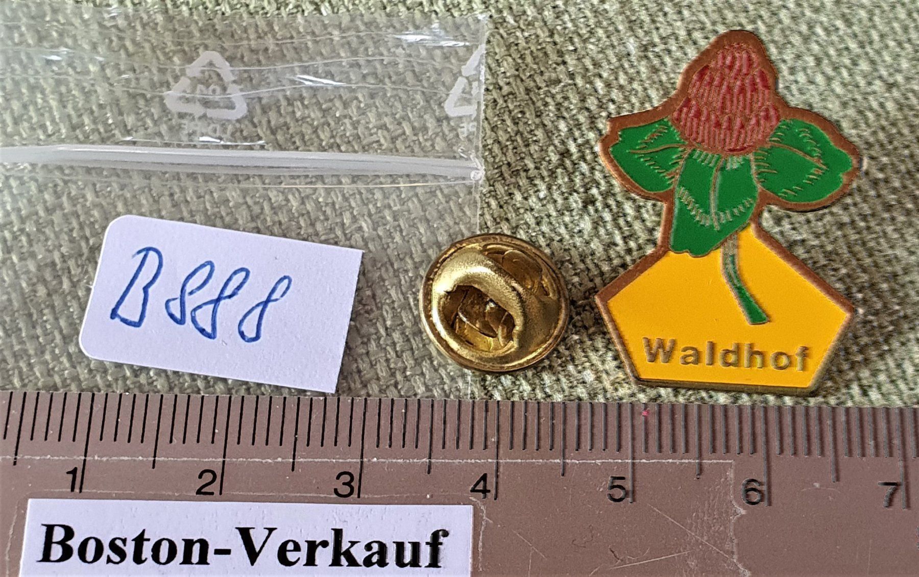Spille & Fermagli: B888 - Pin Waldhof Schweiz Blume – Usato da Reinach BL venduto da Boston-Verkauf 2
