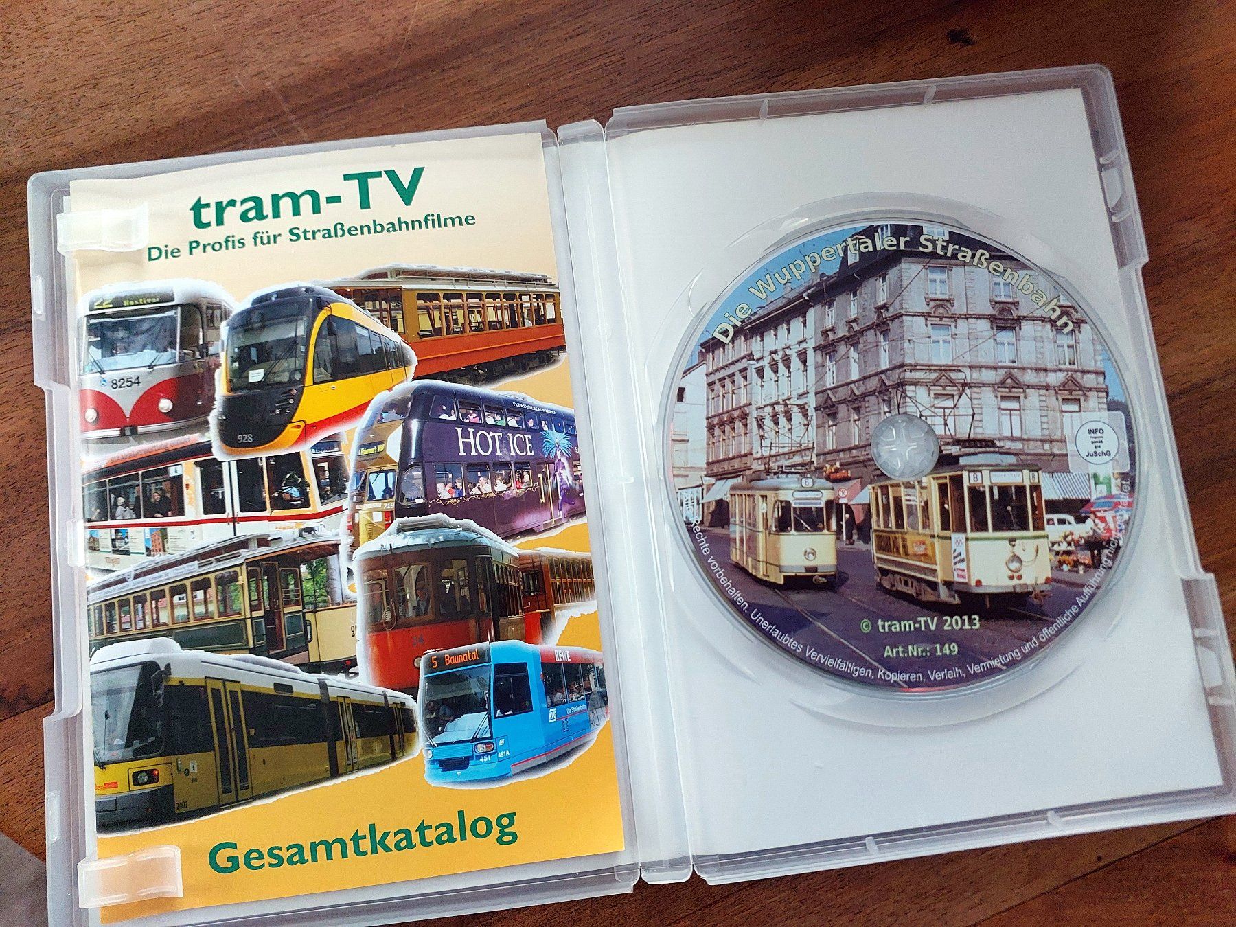 Tutti i DVDs: Die Wuppertaler Strassenbahn - DVD – Usato da Schönenwerd venduto da Steidi 1