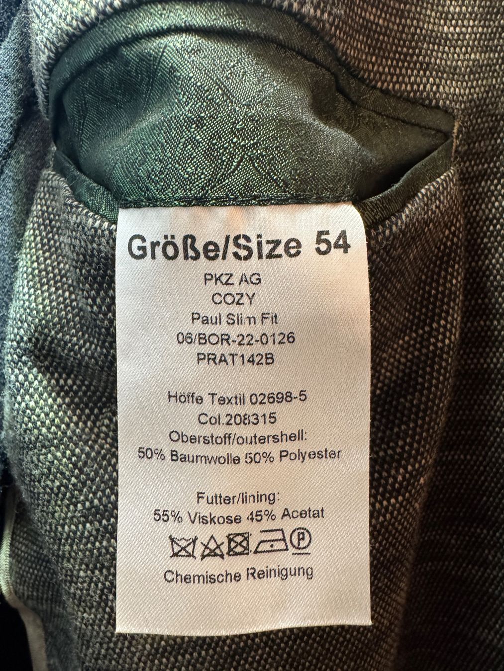Paul Kehl Giacche: Paul - Vestons im Slim Fit – Usato da Airolo venduto da MomTheBraggerStudio 2