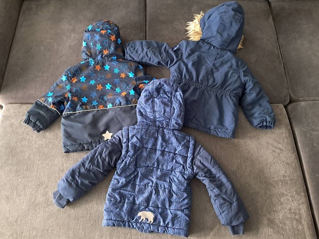 Lotti & Set di vestiti: 3 Baby-Winterjacken, Gr. 86, 92 – Usato da Belp venduto da Verk976 1