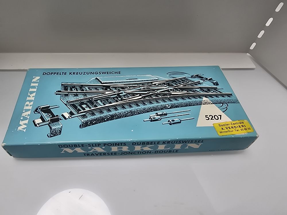 Märklin 5207 - Doppelte Kreuzungsweiche (Gebraucht) In Ipsach Für CHF 3 - Foto 12