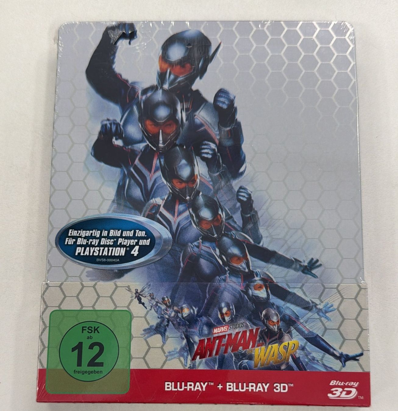 Tutti i DVDs: ANT-MAN WASP BLU-RAY+ BLU-RAY 3D STEELBOOK – Nuovo e nell'imballaggio originale da Zürich venduto da freioccasionen