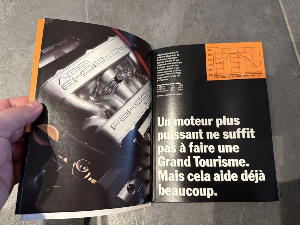 Porsche Documenti: Broschüre: Porsche 928 GTS – Usato da Wolfwil venduto da Rolex1 4