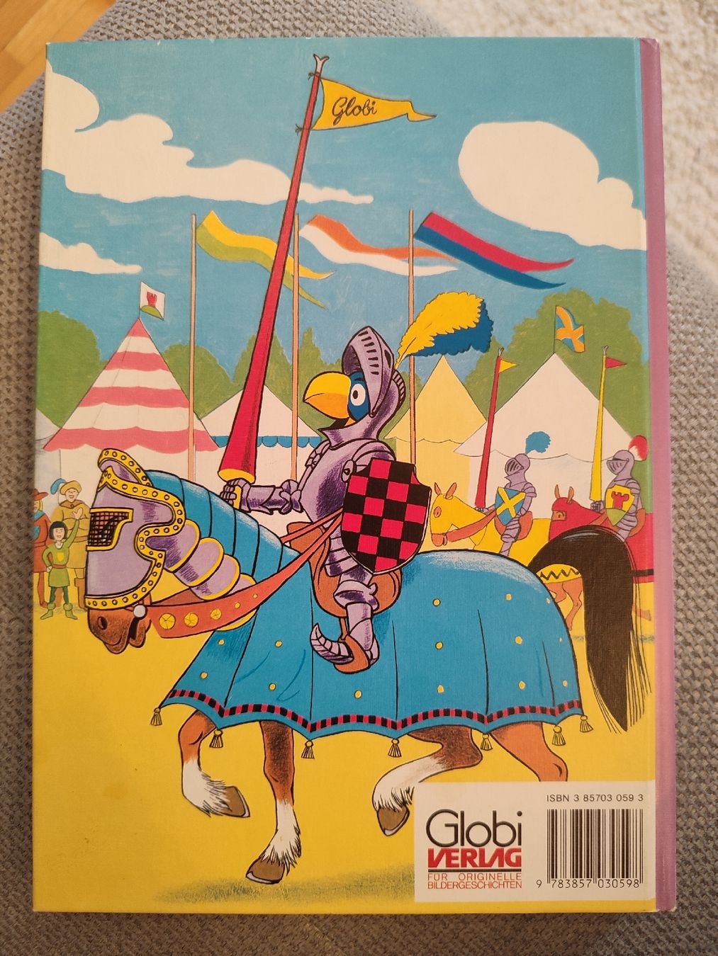 Fumetti: Wie Globi Ritter wurde - 1992 - TBE – Usato da Bougy-Villars venduto da Vogue 2