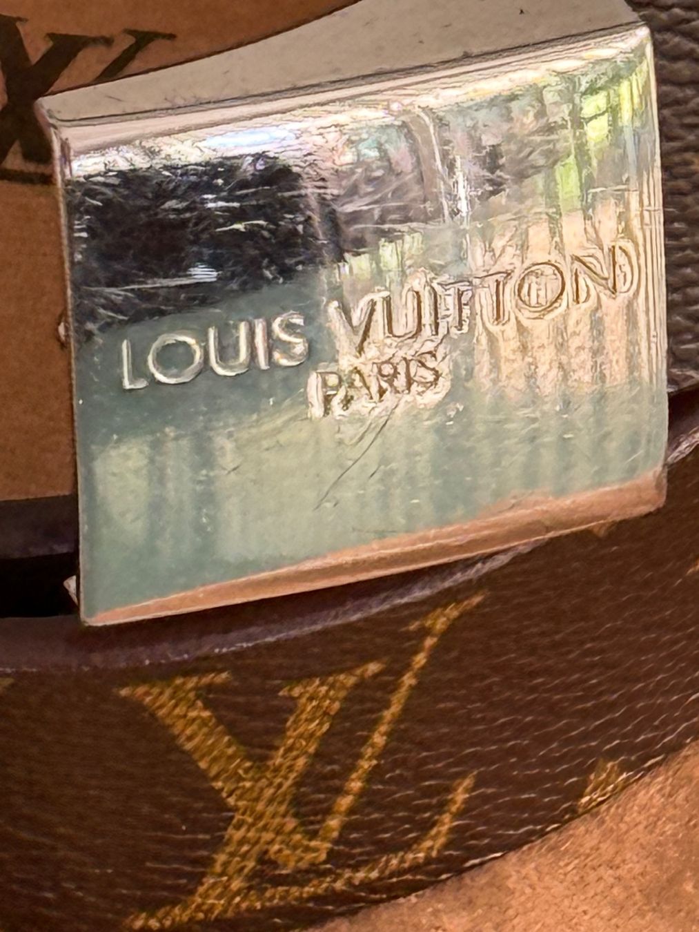 Louis Vuitton Cinture: Louis Vuitton - ceinture Monogram - 80/32 – Usato da La Tour-de-Peilz venduto da nic_wqf2 9