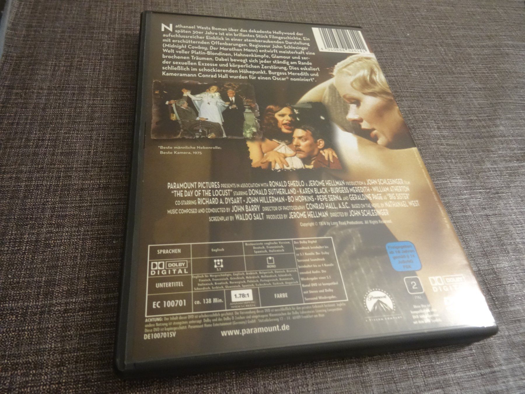 Tutti i DVDs: DVD Der Tag der Heuschrecke – Usato da Olten venduto da Disc-Verkauf 2