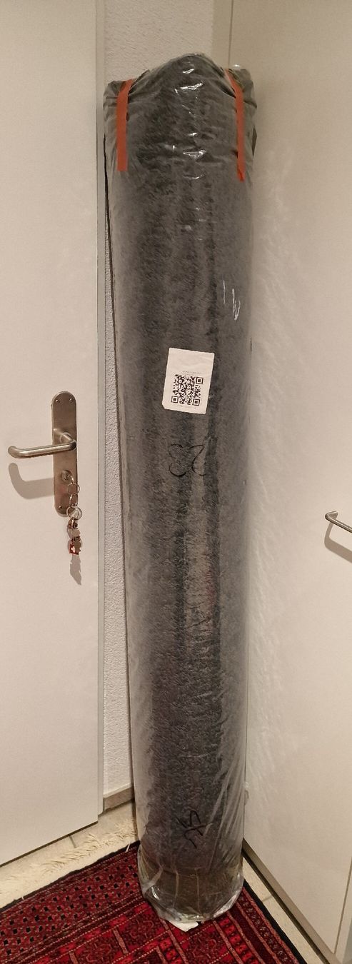 Tappeti: Neuer, dicker Flor Teppich, 160x230x2 cm, Farbe Anthrazit – Nuovo e nell'imballaggio originale da Frasnacht venduto da ale_2hy5 1