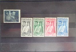 PORTUGAL: Des timbres neufs **/*, 1946–1969, 4 photos