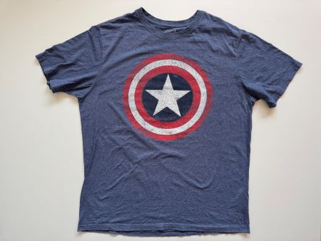 Captain America Marvel  MEN 2XL XXL