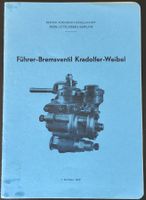 Führer-Bremsventil Kradolfer-Weibel 1942