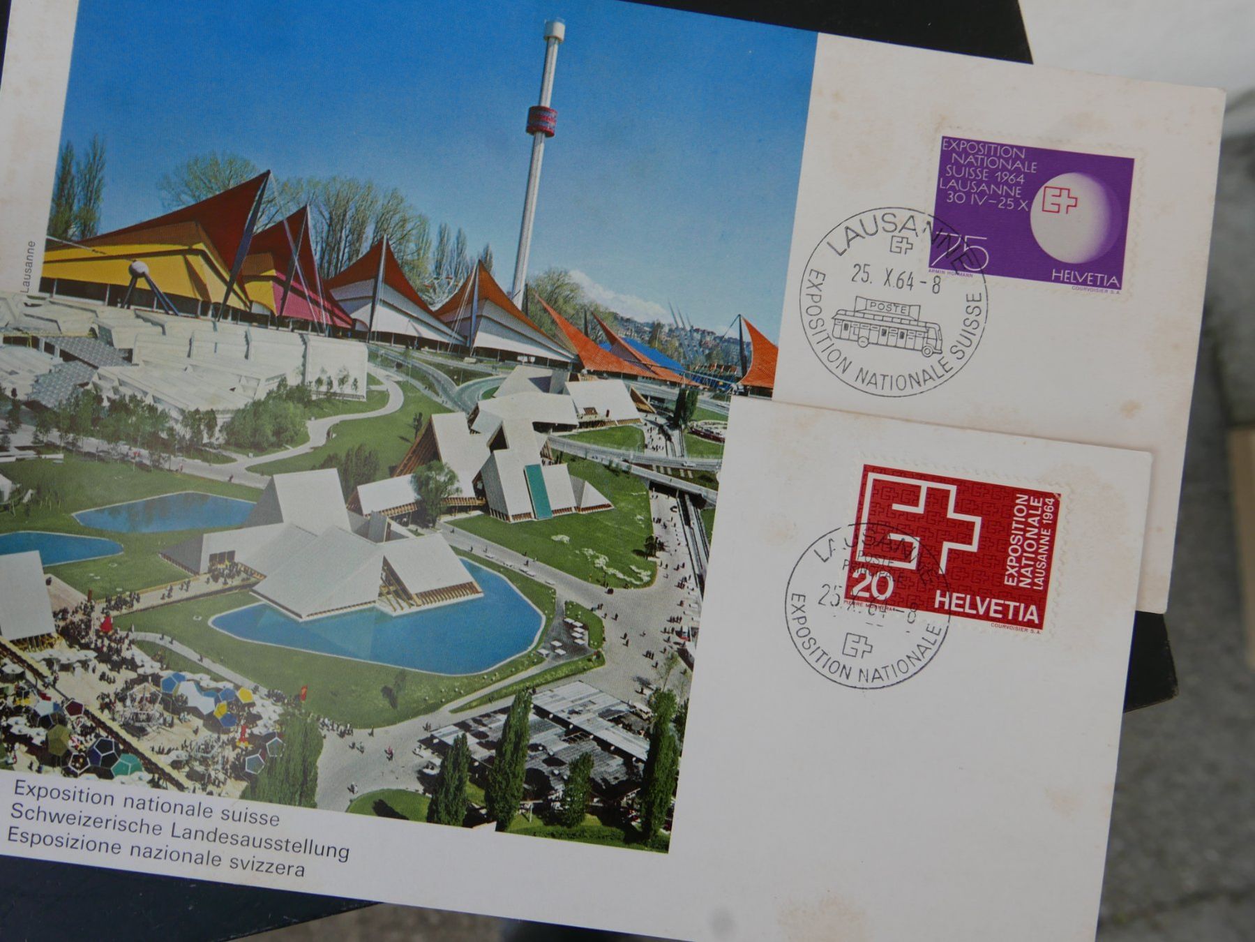 Tutti i francobolli: Briefmarken EXPO  1964 – Usato da Rotkreuz venduto da nigal 1