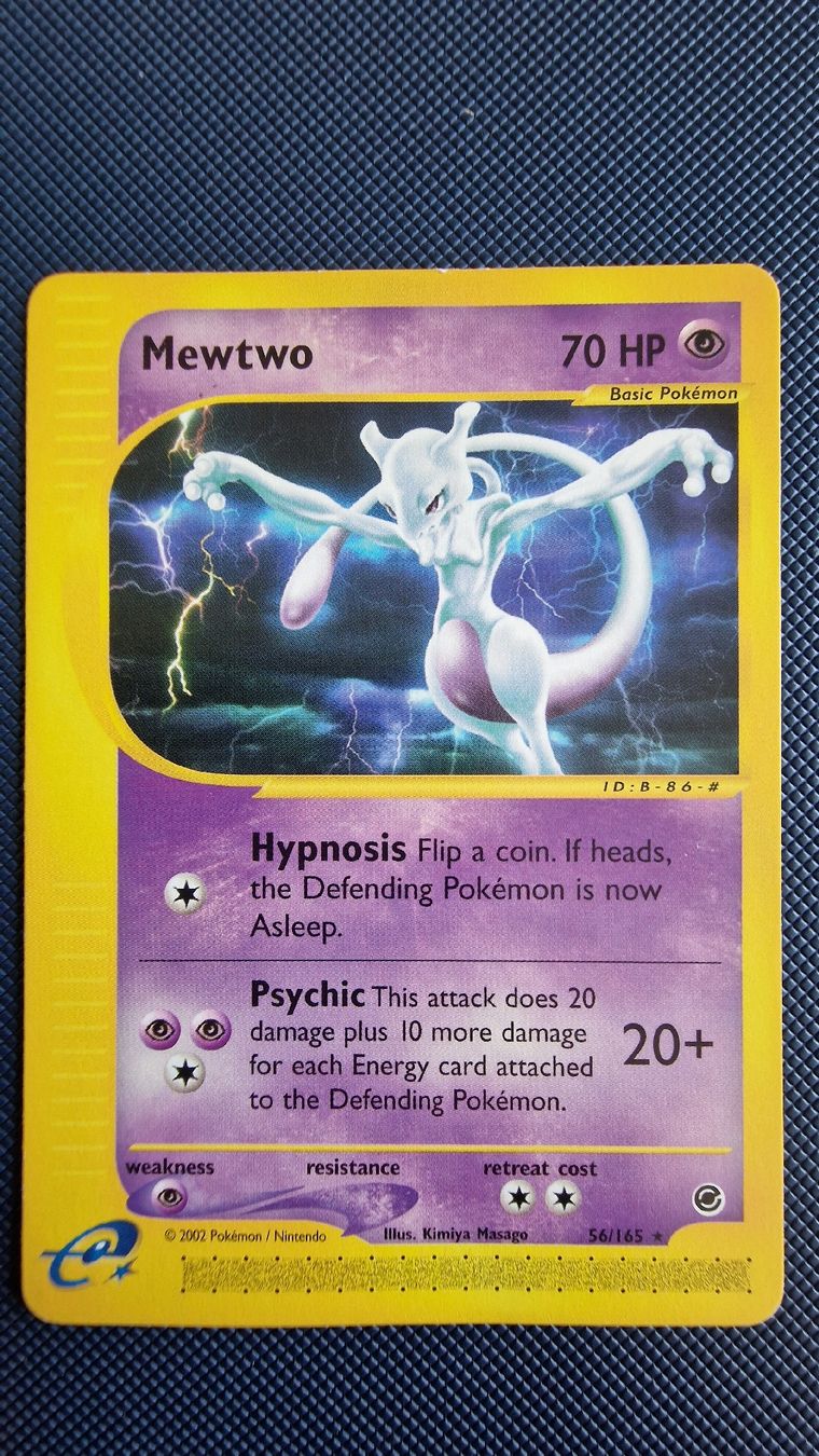 Pokémon Cartes à collectionner: Mewtwo #56 – Pokémon Expedition – D'occasion à Veytaux par PocketMonster