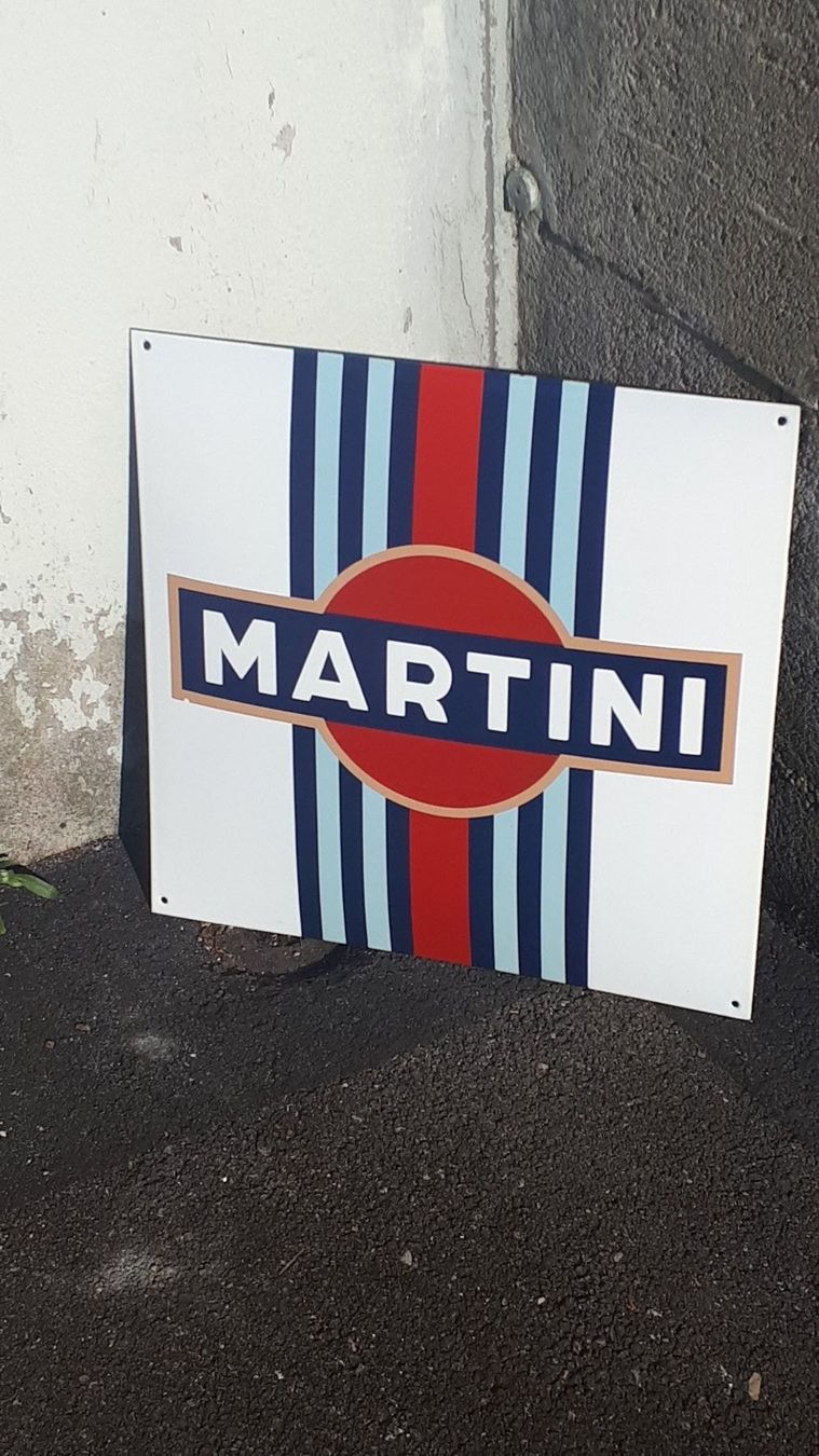 Martini Insegne: Emailschild Martini – Usato da Zürich venduto da timbuktu03 1