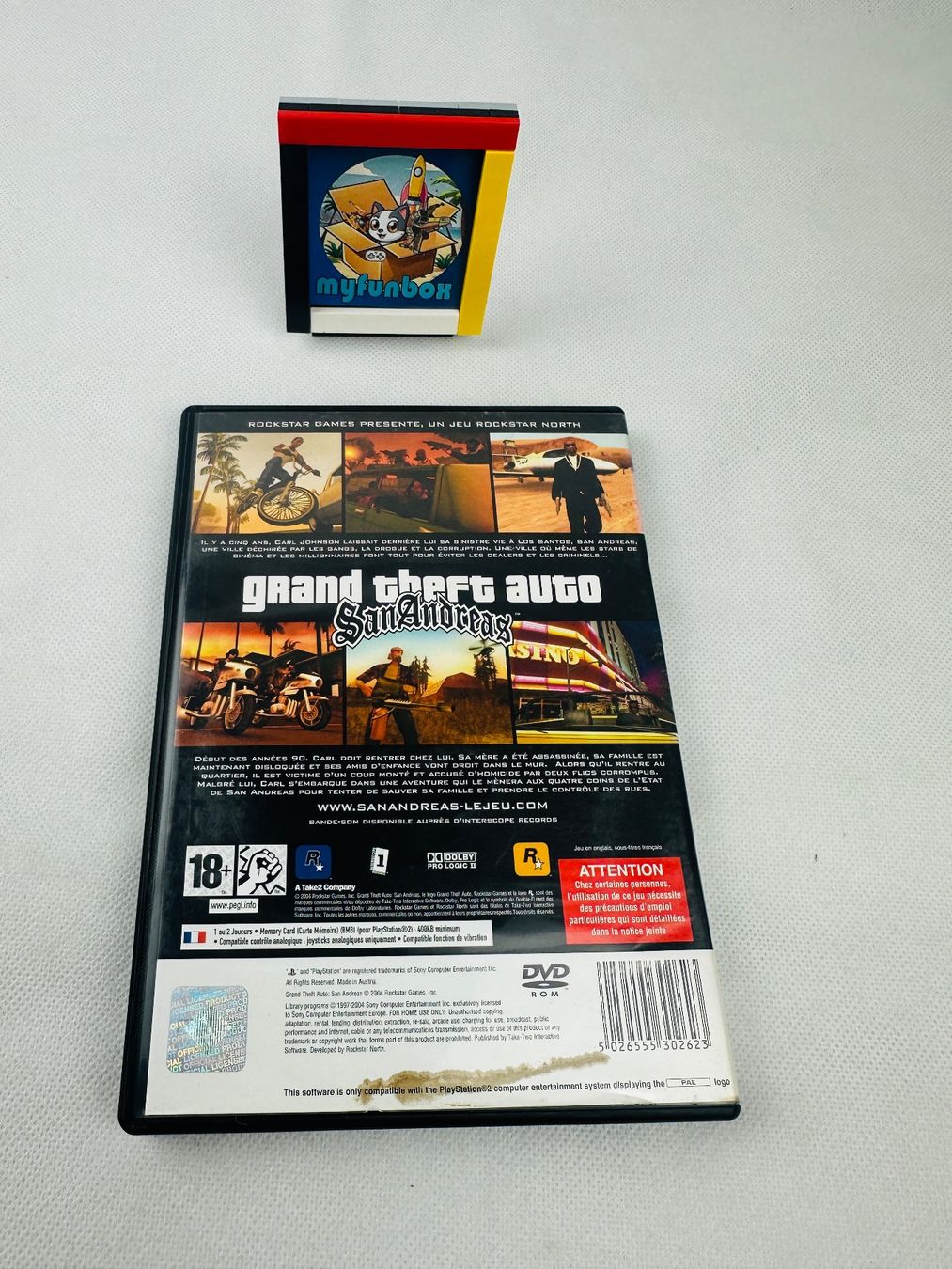 Jeux: PS2 Grand Theft Auto GTA San Andreas – D'occasion à Kappel SO par MyFunBox 1
