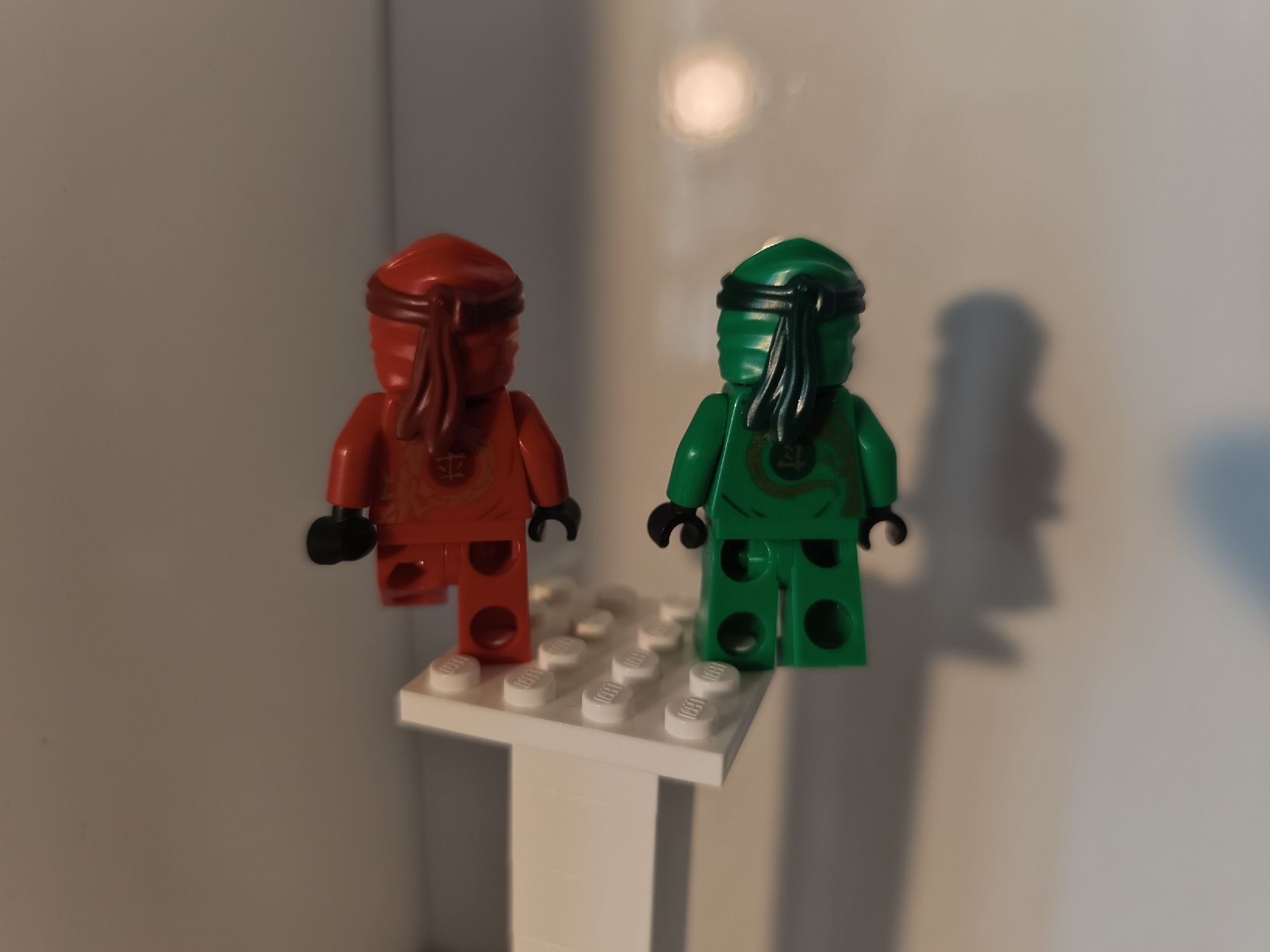 Lego Statuette: Lego Ninjago Lloyd & Kai – Usato da Diegten venduto da cil_5sjx 1