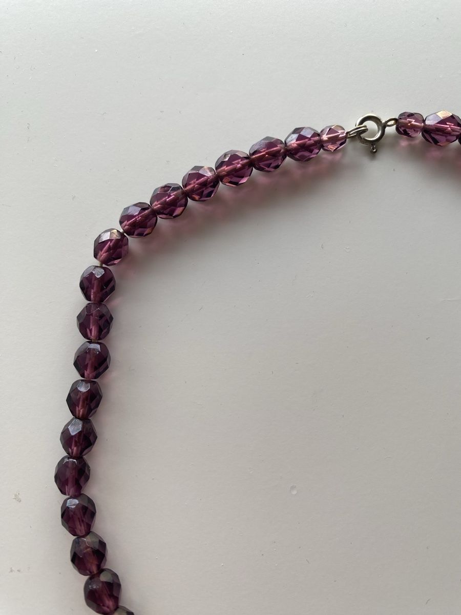 Catenine: Violet Glass Pearls Necklace – Usato da Givisiez venduto da dor_xb9k 2