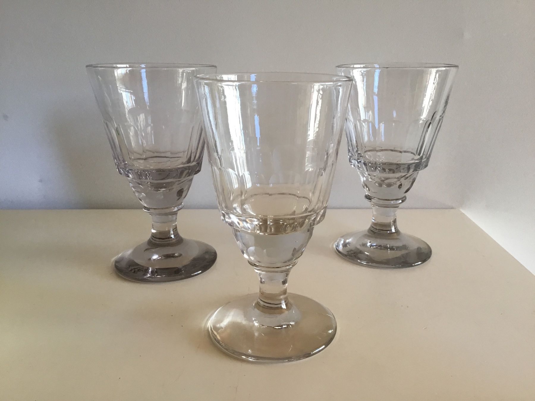 Bicchieri: Lot de 3 verres à absinthe – Usato da boncourt venduto da Ckikil