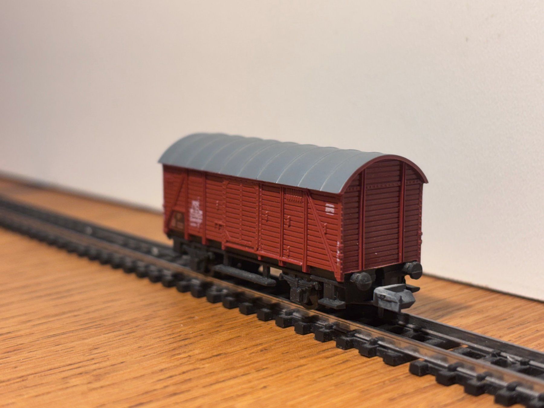 Modellini di ferrovie: e1956: Güterwagen (Spur N) – Usato da Birsfelden venduto da Birs_25