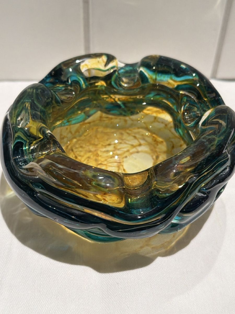 Portacenere: MDINA Malta, Glas Aschenbecher. – Usato da Biberist venduto da Momo33 1
