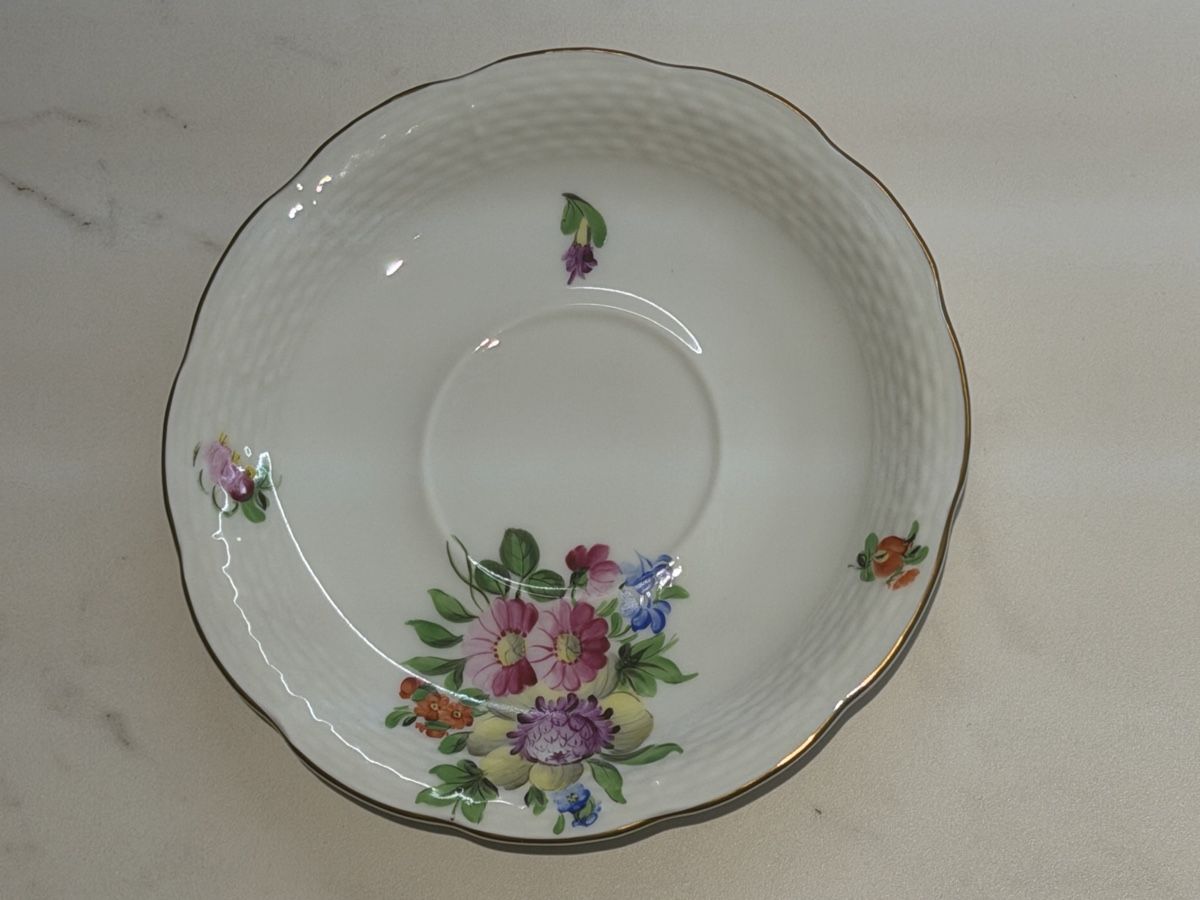 Herend Tazze: Herend Teetasse mit Untertasse Blumen – Usato da Ottoberg venduto da nic_5sdw 6