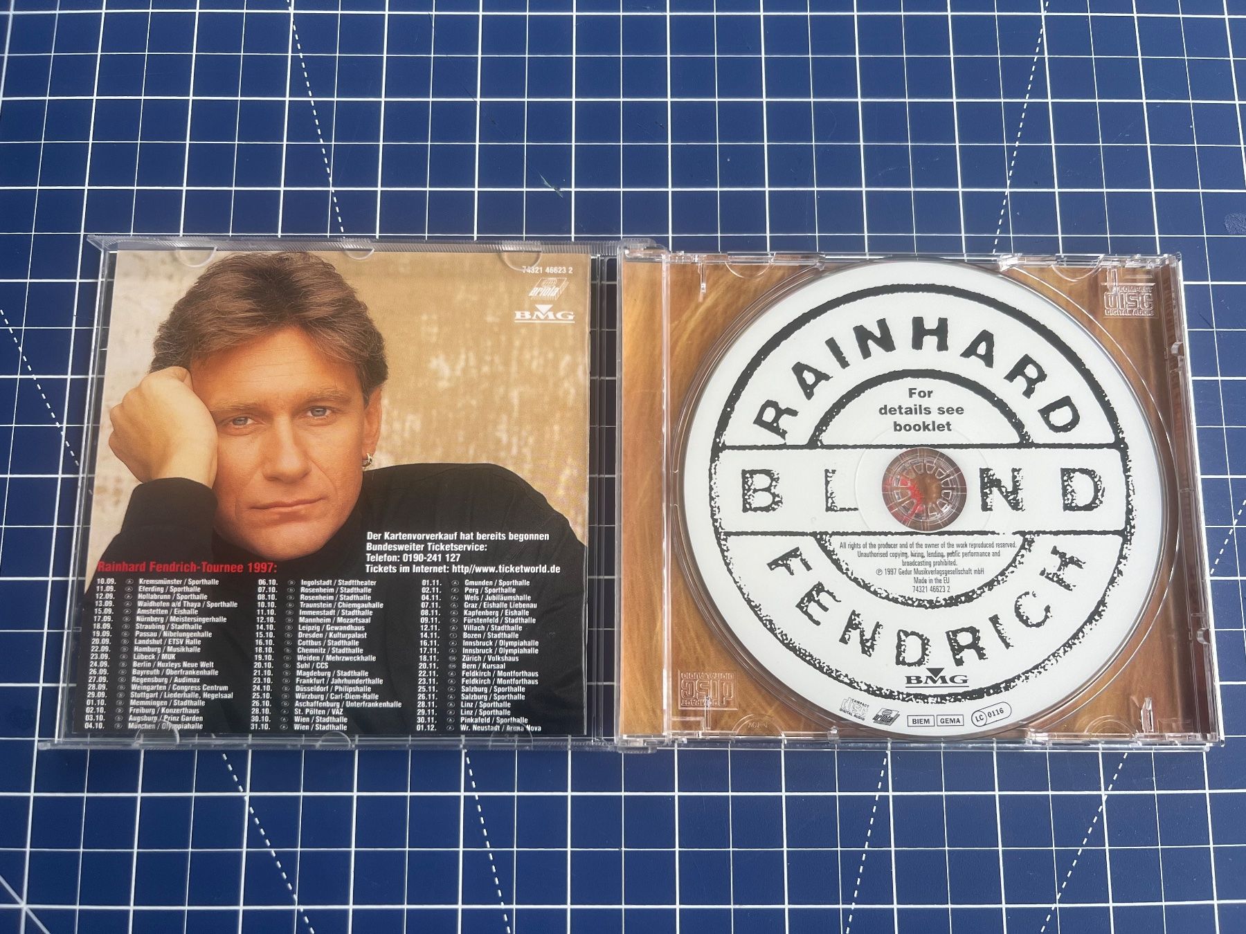 CD: Rainhard Fendrich – Blond – Usato da st.gallen venduto da sophiephie 1