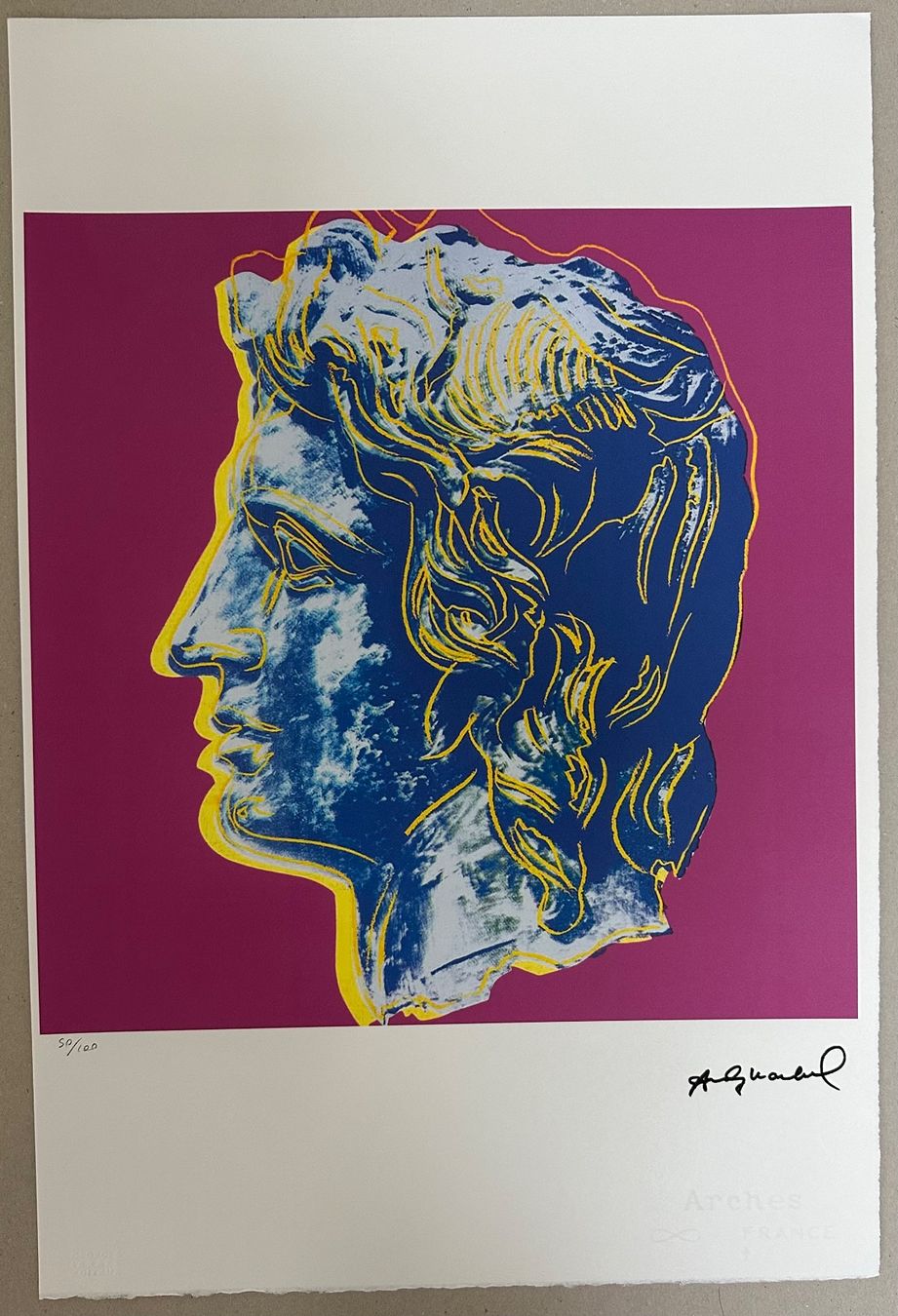 Foto & Immagini: Andy Warhol: Alexander der Große, POP Art 50/100 – Nuovo (secondo la descrizione) da Meilen venduto da Smgdesign
