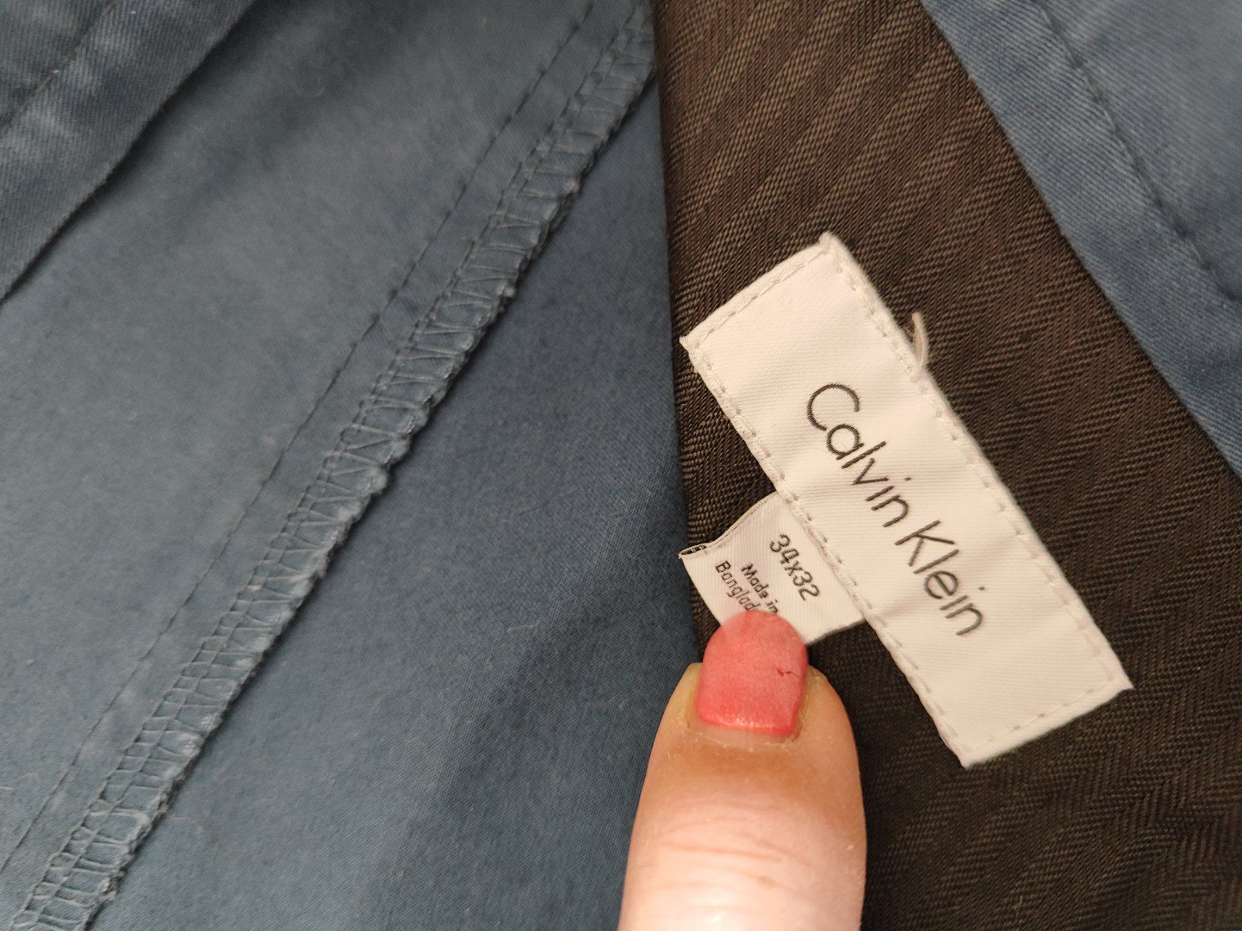 Calvin Klein Pantaloni: Herren Hose CK GR 34/32 – Usato da Langnau am Albis venduto da Judithsebi 2