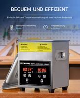 2L Ultraschall Reinigungsgerät inkl. Korb reiniger cleaner