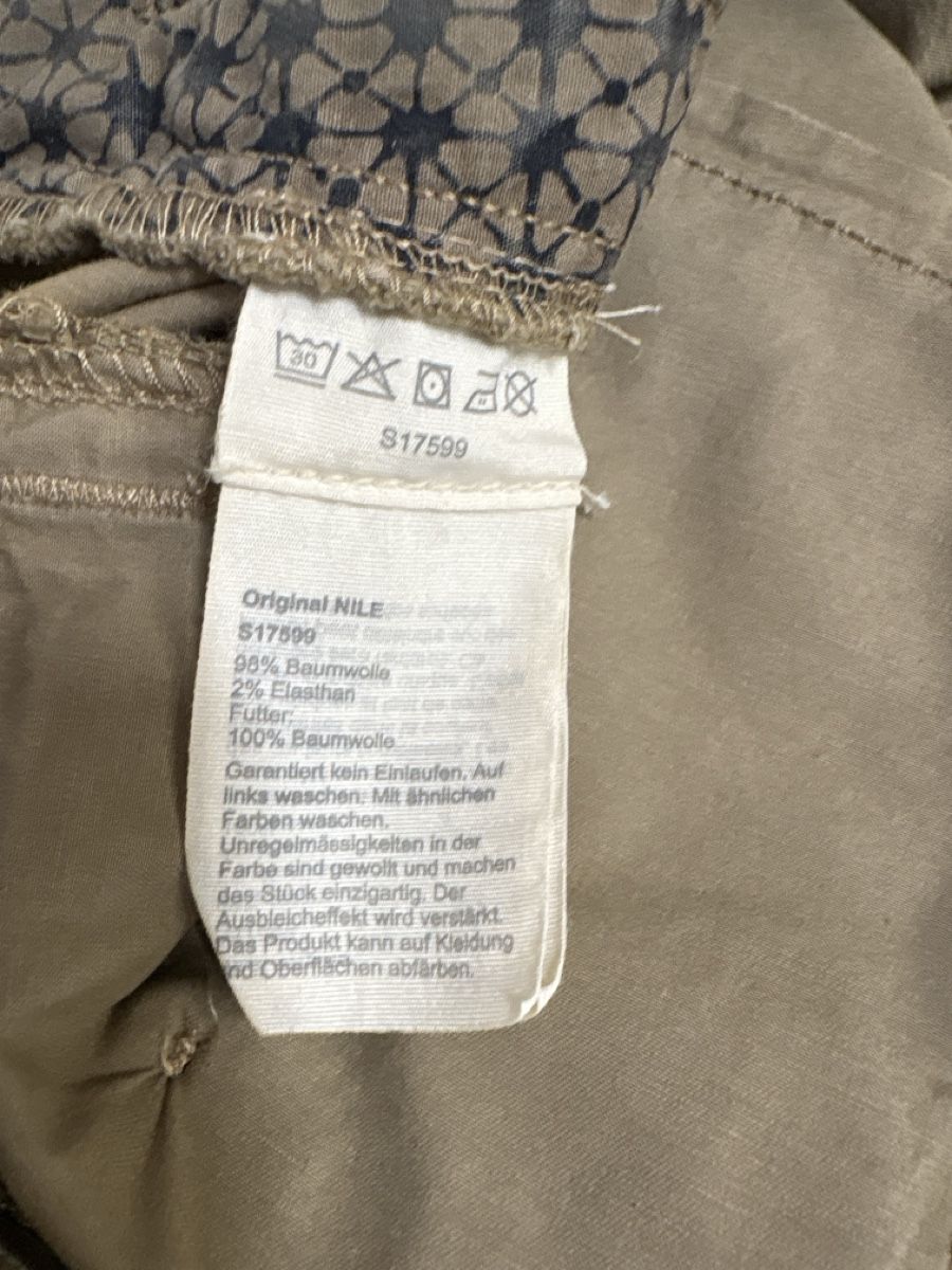Nile Hosen: Original NILE Khaki Hose, Grösse XS – Gebraucht aus Maienfeld von 8796 4