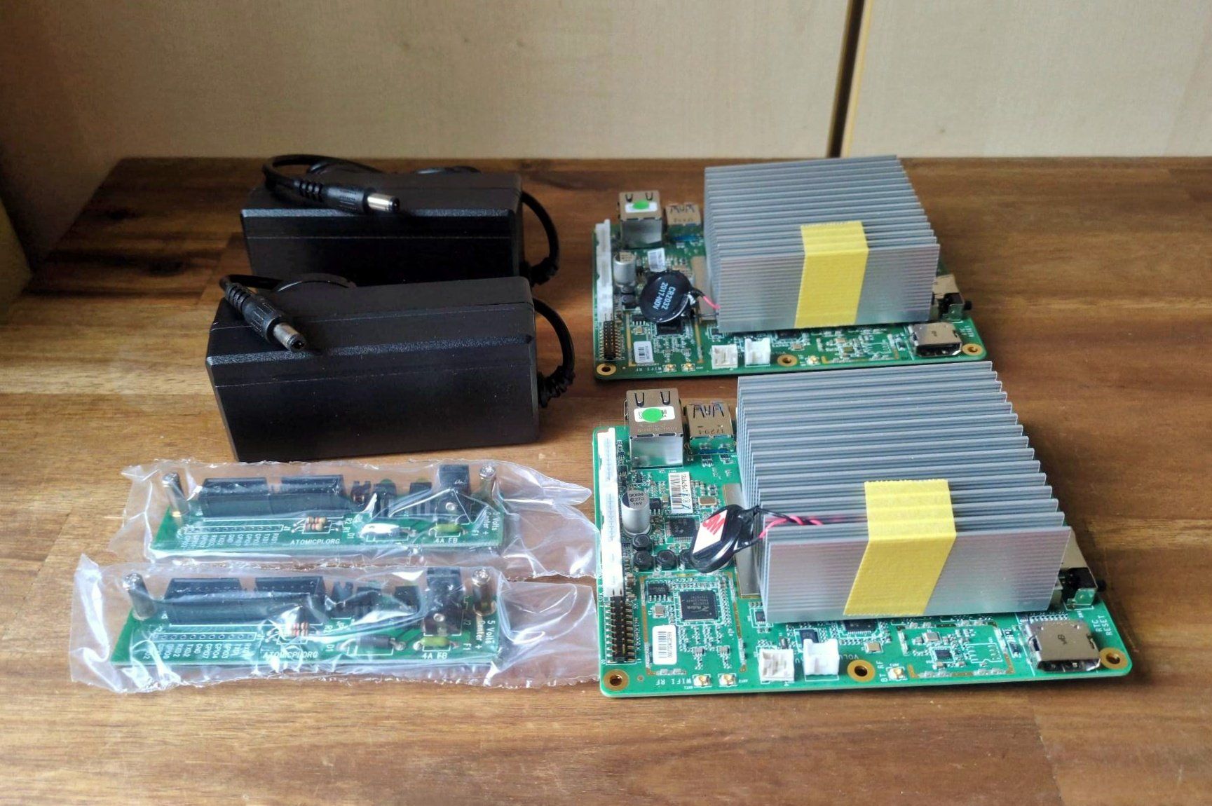 PC: 2 x Atomic Pi x86 MicroPC/SBC (Besser als Raspberry Pi) – Nuovo e nell'imballaggio originale da Langenthal venduto da YElektra