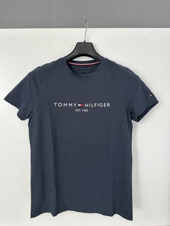 T-shirt Tommy Hilfiger bleu marine - Taille M - État neuf