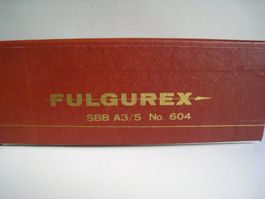 Fulgurex Leerkarton für A 3/5 604, HO ohne Lok !