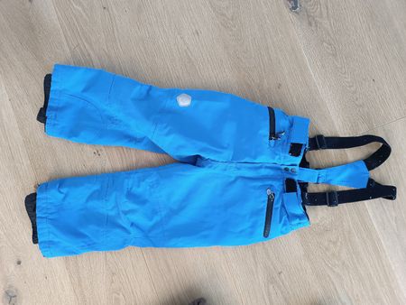 Color Kids Kinder Skihose SkiLatzhose, blau, Grösse 104/110