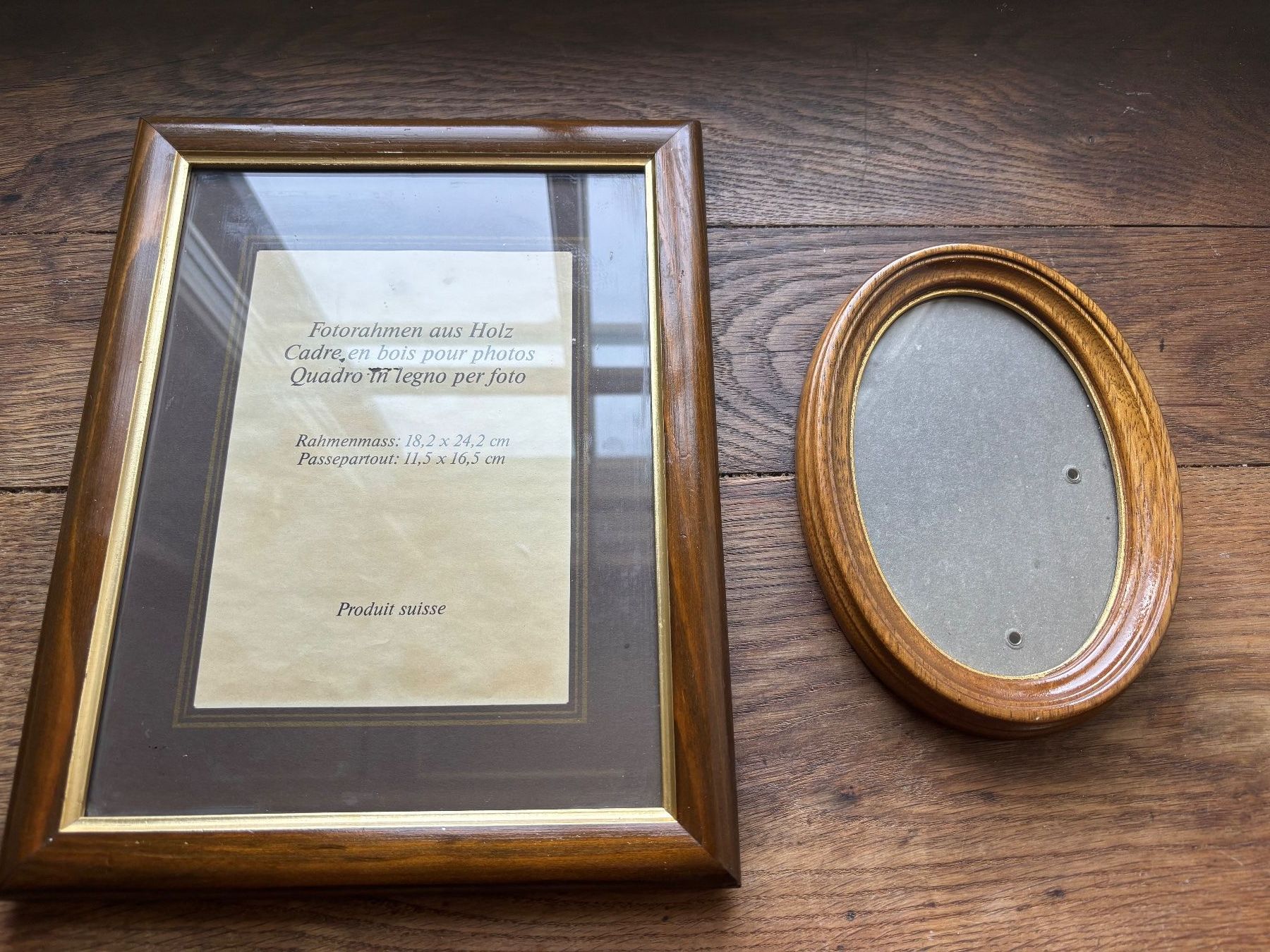 Cornici: Vintage Holz 2 Stücke Bilderrahmen – Usato da Horgen venduto da uge_pd5p