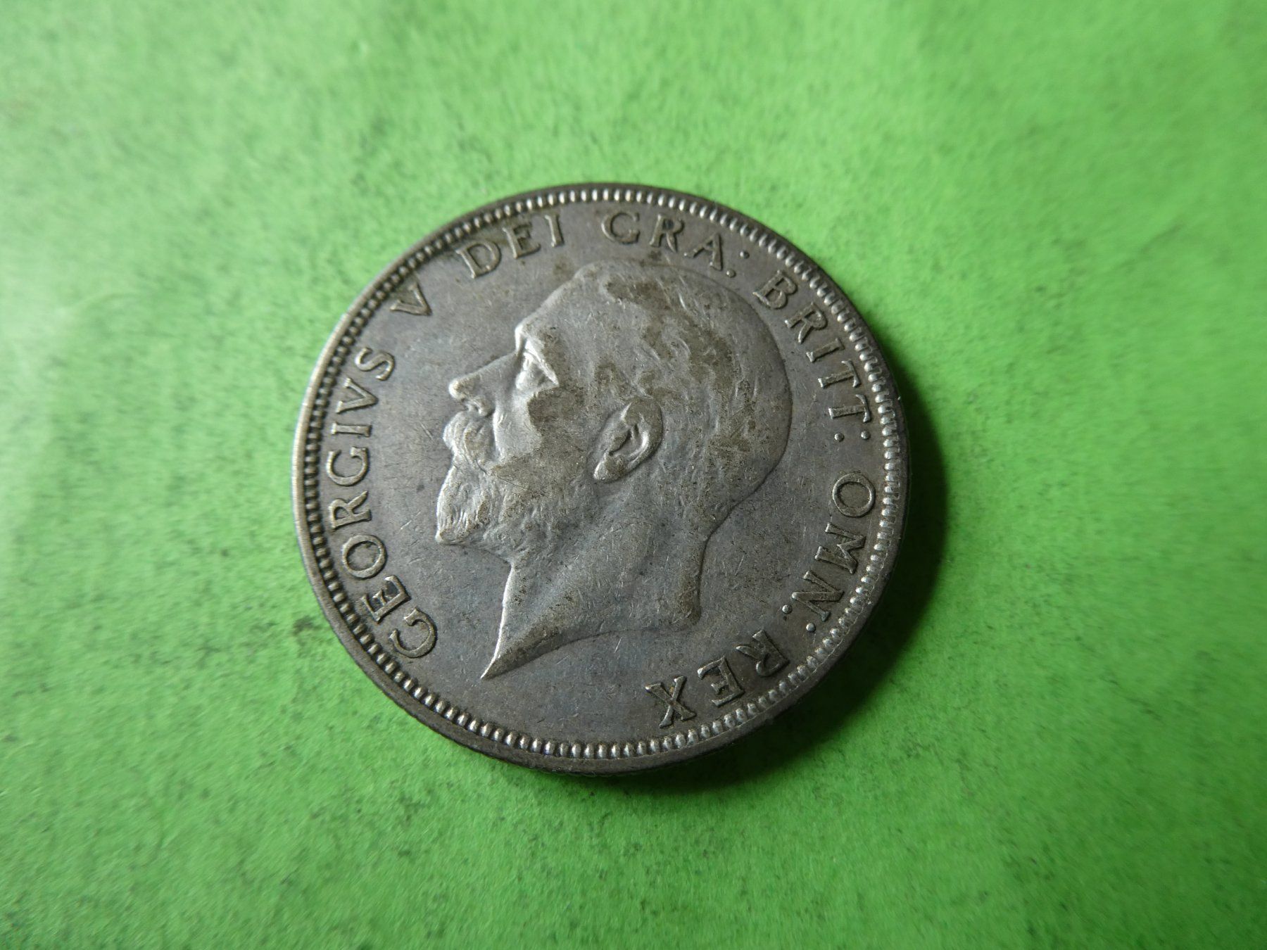 Alle Münzen: Grossbritannien 1935, Florin - Silber – Gebraucht aus Hinterforst von Rohusri 1