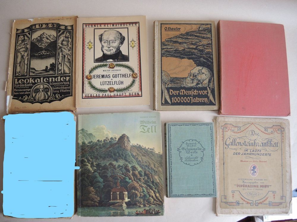 Livres: Antike Bücher Gotthelf Tell Gallenstein – D'occasion à Rorschach par maeck8