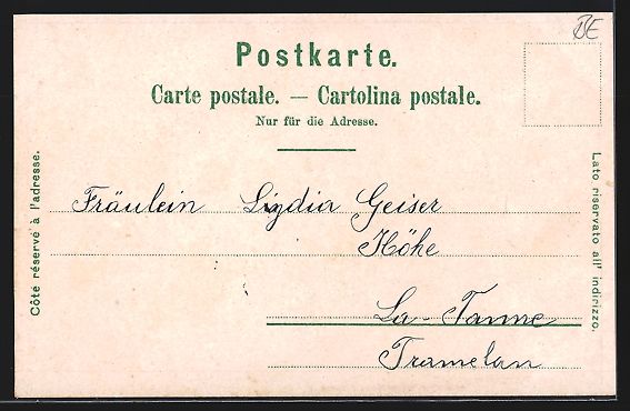 Cartoline postali: Litho Biel, Zeitglockenturm u. alte Stad – Usato da Berlin venduto da bartko-reher 1