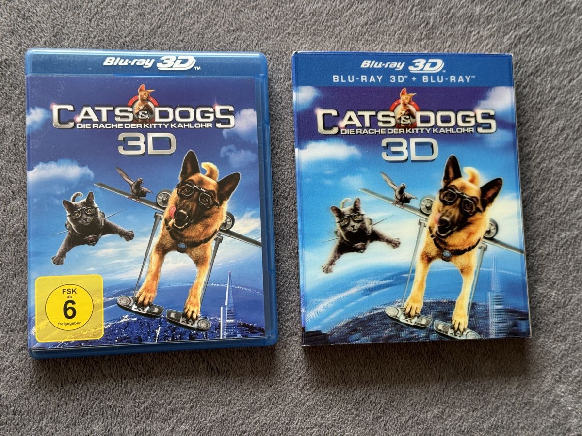 Tutti i DVDs: 3D Blu-ray Cats & Dogs – Usato da Regensdorf venduto da scheissspiel