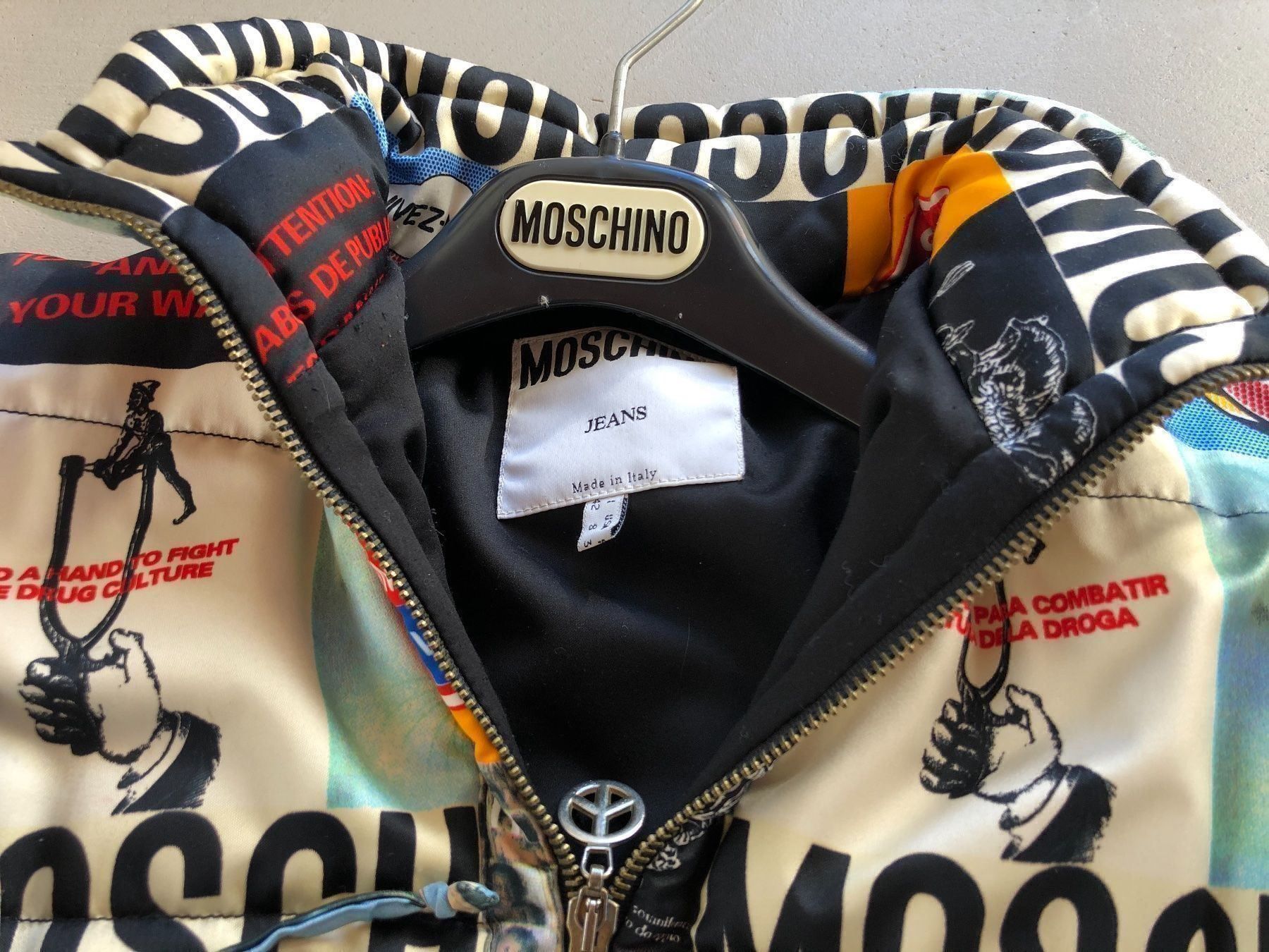 Moschino Giacche: MOSCHINO VINTAGE JACKET size 36 EU – Usato da Origlio venduto da MickyTI 2