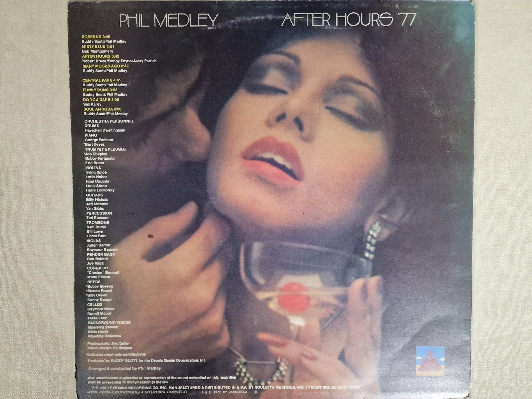 Vinyles: Phil Medley LP – After Hours 77' – D'occasion à Root par atelier22 1