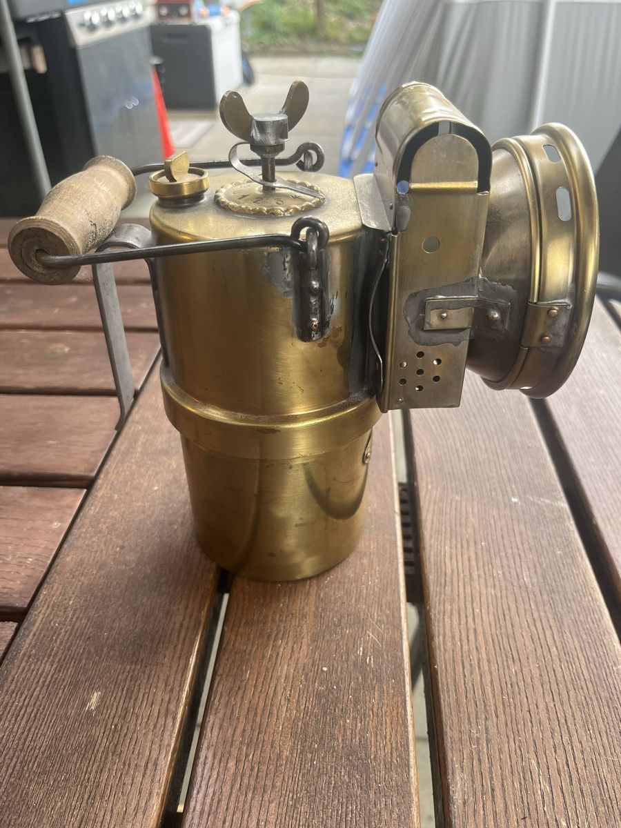 Lampade: Karbidlampe – Nuovo (secondo la descrizione) da Geuensee venduto da zepfli